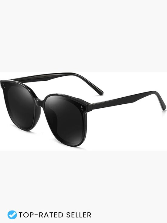 Oversized Square Polarized Sunglasses Cat Eye UV Protection Trendy Chic Shades